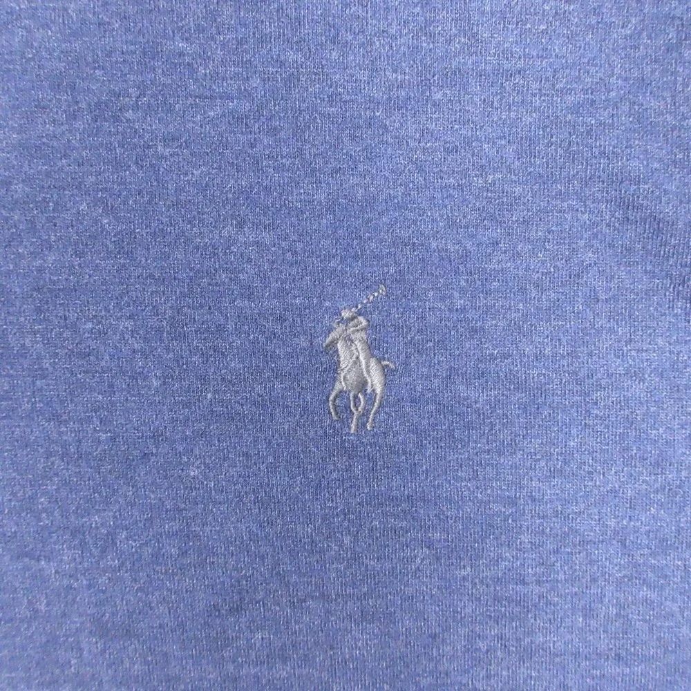 Polo Ralph Lauren Sweater Mens 2XLT Blue Gray Pony Pullover Hoodie Sweatshirt